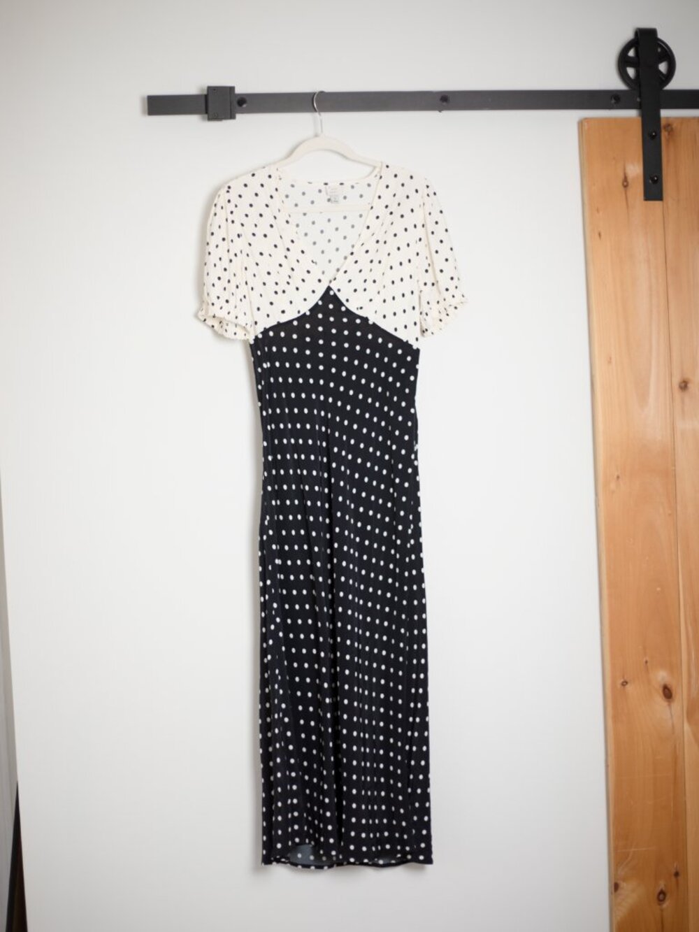 Classic Polka Dot Maxi Dress - A New Day - Viral Target Dress - Size: M - Picture 3 of 9